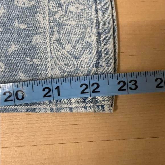 Bandolino Selene size 6 paisley Jean - Picture 7 of 8